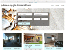 Tablet Screenshot of primomaggioimmobiliare.com